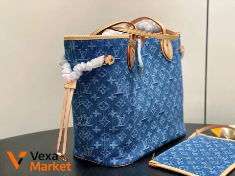 Сумка Louis Vuitton Neverfull Denim MM
