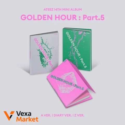 ATEEZ 14th Mini Album GOLDEN HOUR Pt.5