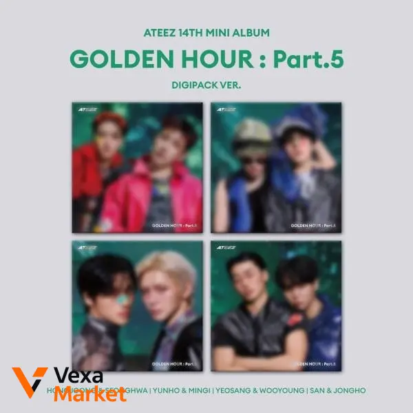 ATEEZ 14th Mini Album GOLDEN HOUR Pt.5 — фото 5