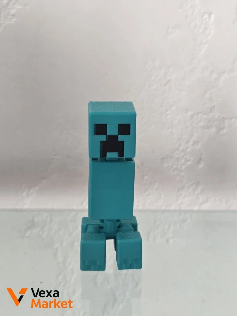 Фігурка Кріпер з Minecraft, рухома, будь-який колір