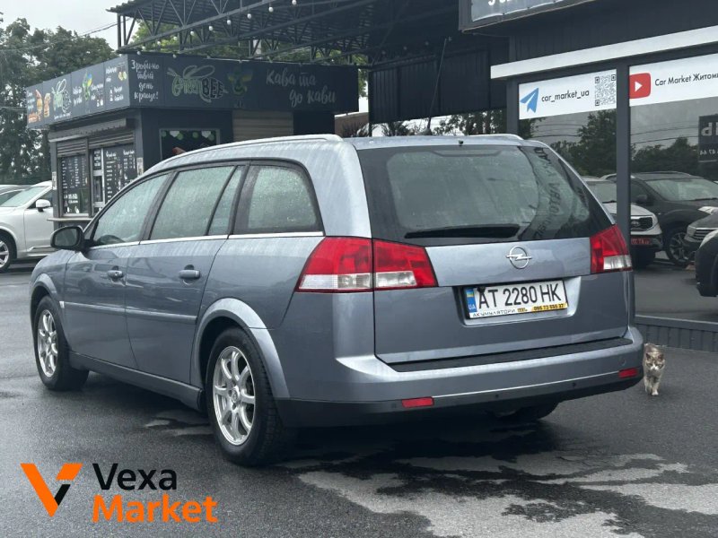 Opel Vectra 2007 1.9 л Дизель Синий — фото 3