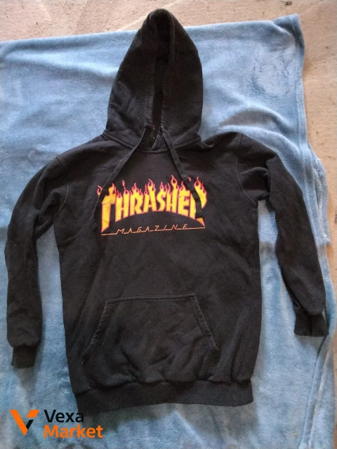 Thrasher толстовка с капюшоном размер XS