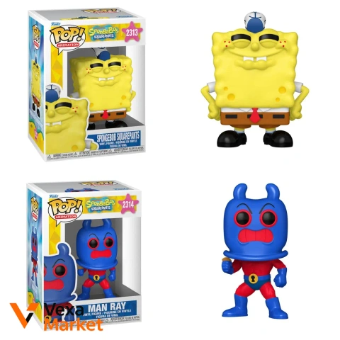 Funko POP! Animation Spongebob Squarepants - Spongebob & Man Ray