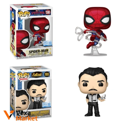 Колекційна фігурка Funko POP! Spider-Man або Robert House