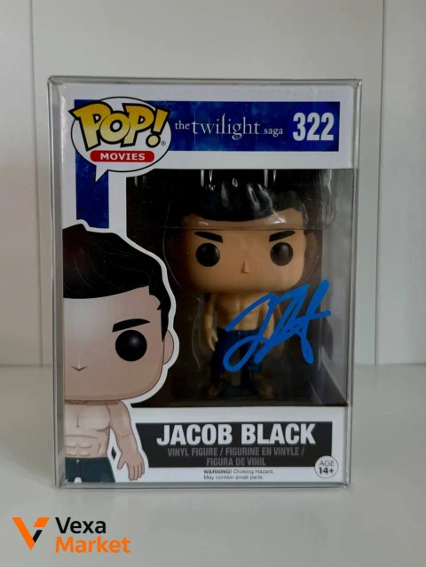 Funko Pop! Movies The Twilight Saga Jacob Black #322 з автографом Taylor Lautner