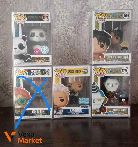 Колекційні фігурки Funko Pop Jujutsu Kaisen та One Piece