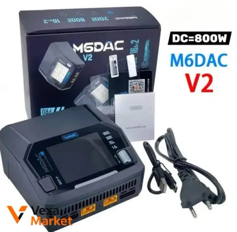 Зарядний пристрій ToolkitRC M6DAC V2 800W