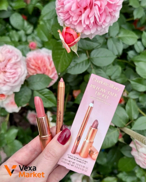 Набір для губ Charlotte Tilbury Pillow Talk Fair - олівець та помада