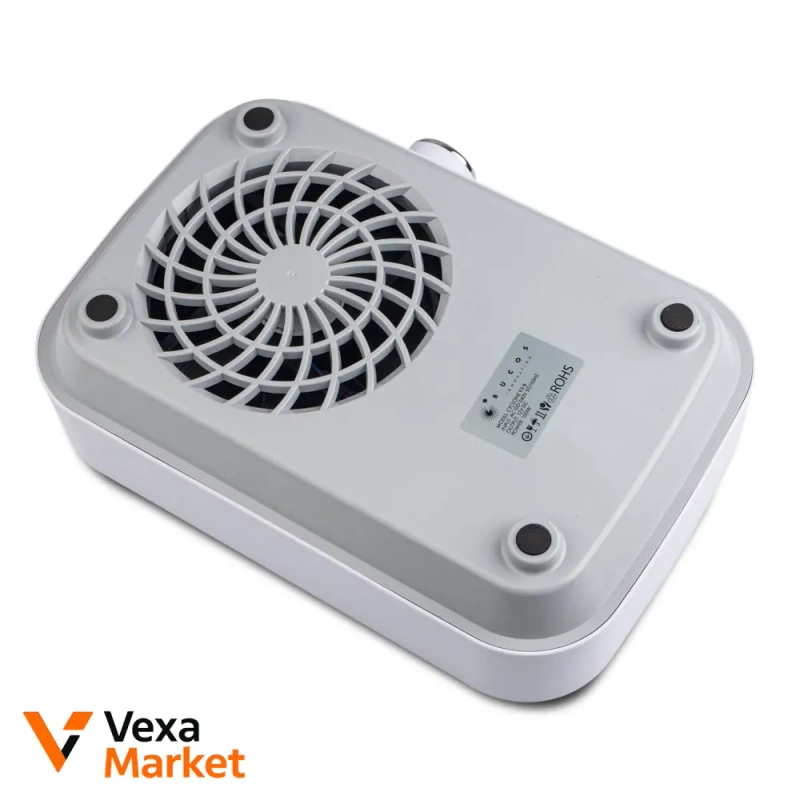 Витяжка з НЕРА фільтром BUCOS CYCLONE V3-B 100W біла з акумулятором — фото 2