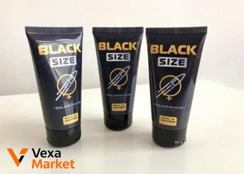 Крем для збільшення члена BLACK SIZE