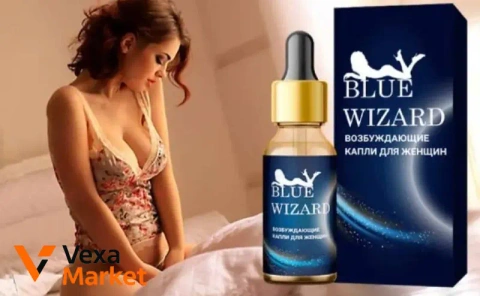 Blue Wizard возбуждающие капли для женщин