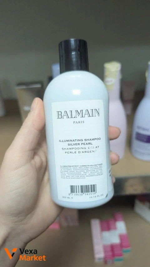 Шампунь Balmain Illuminating Shampoo Silver Pearl для светлых оттенков блонд, 300 мл