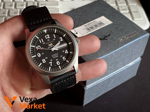 Мужские механические часы Seiko 5 Automatic Military 7S36