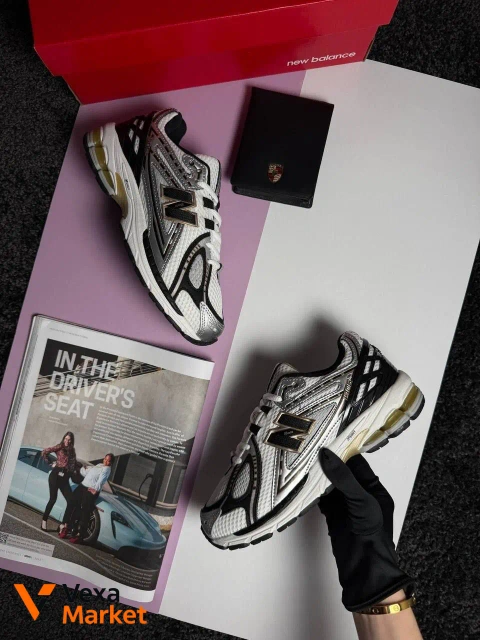 Жіночі кросівки New Balance шкіра/сітка, виробництво В'єтнам