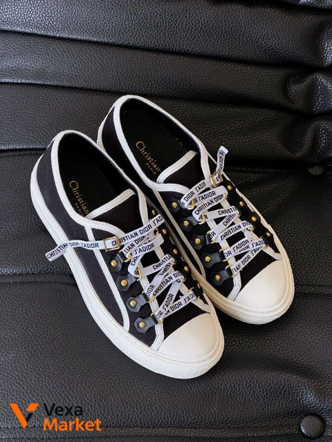 DIOR B23 Low Black Premium кроссовки