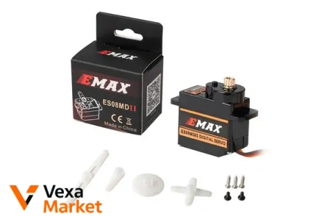 EMAX ES08MD II Цифровий сервопривід з металевими шестернями