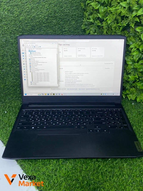Ноутбук Lenovo 15.6" Core i5-11320H, RAM 16GB, SSD 512GB, GeForce GTX 1650 4GB