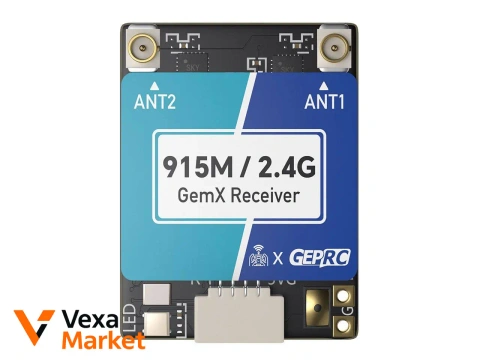 Приймач GEPRC ELRS Gemini Xrossband Receiver 915M/2.4G