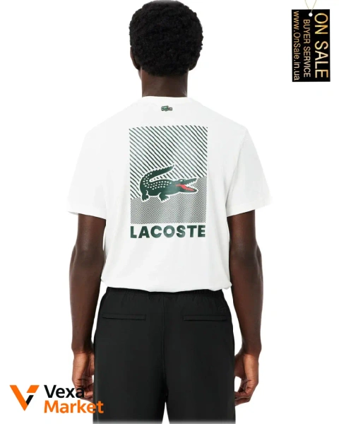Чоловіча футболка Lacoste з принтом