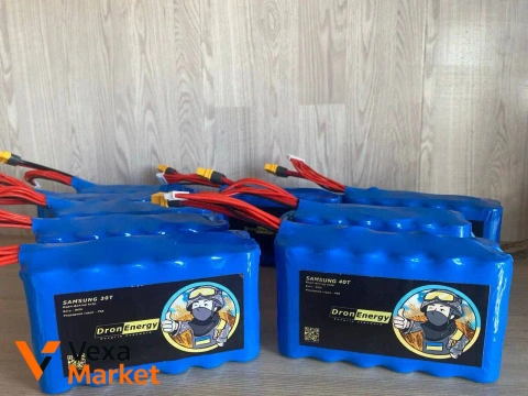 Збірки акумуляторів 21700 Samsung 40T/Tenpower 40TG, Kamikaze, Samsung 50S, Molicel P42A