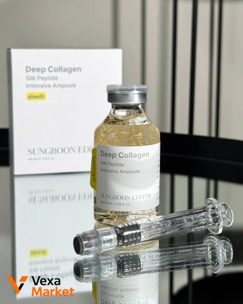 Ліфтинг-сироватка для обличчя Sungboon Editor Deep Collagen Silk Peptide Intensive Lifting Ampoule 40 ml