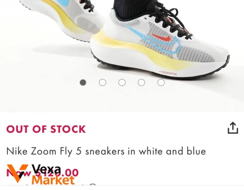 Nike Zoom Fly 5 кроссовки беговые мужские размер 40