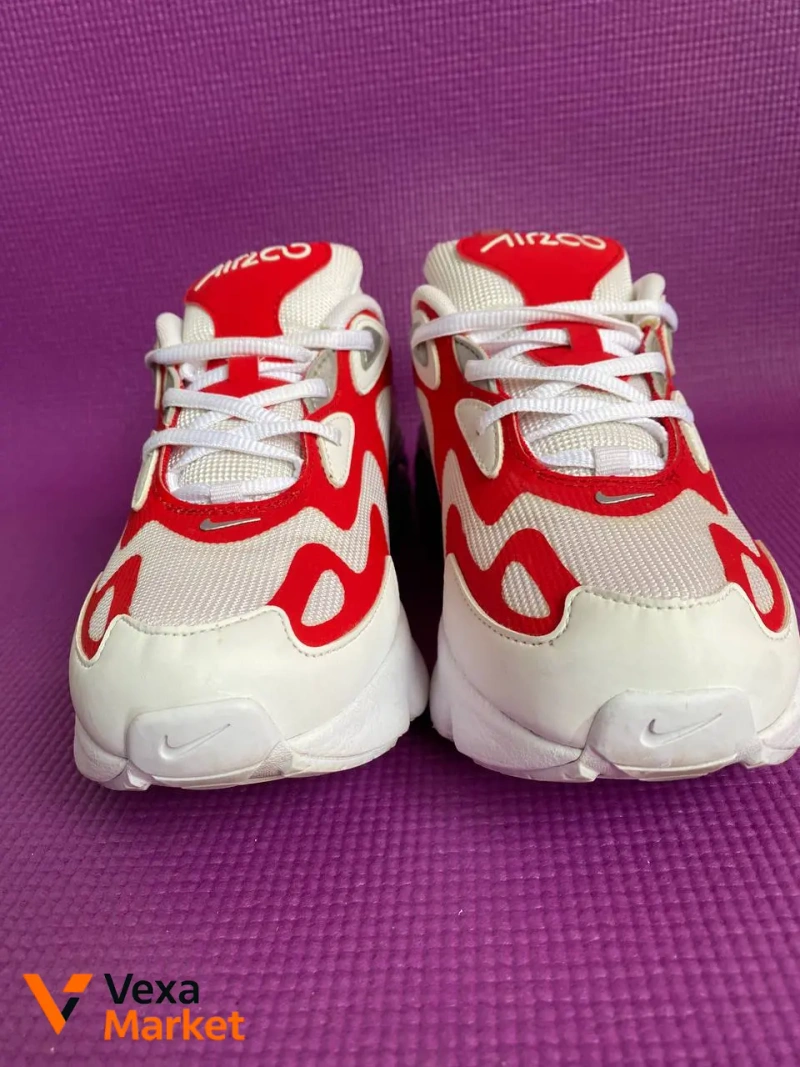 Кросівки NIKE AIR MAX 200 WHITE/Red — фото 5