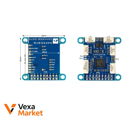 Периферійний вузол Matek CAN Node CAN-G474, AP_Periph