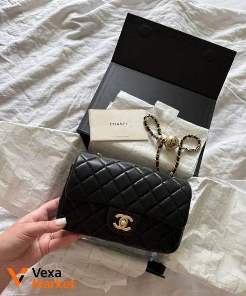 Сумка Chanel шкіряна чорна