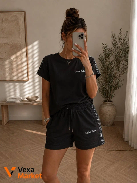 Костюм Calvin Klein Jeans жіночий (футболка + шорти)