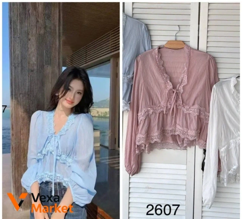 Жіноча блузка код 2607