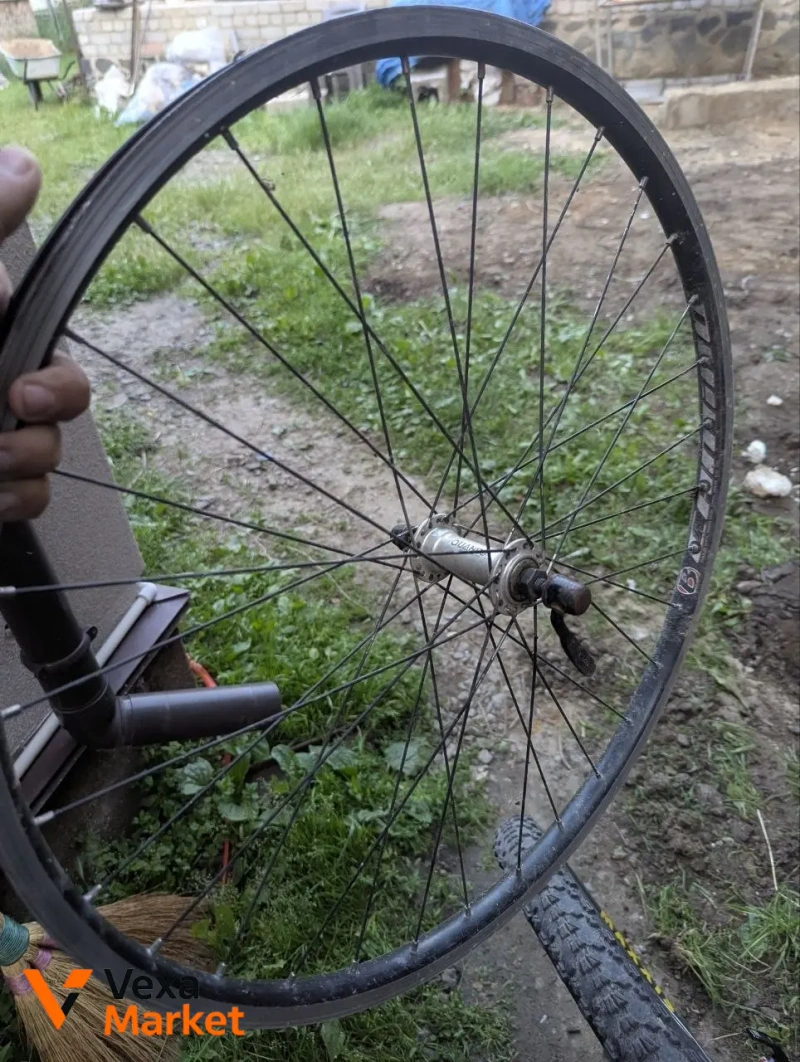 Колесо Bontrager 26" з ободом та втулкою Quando — фото 2