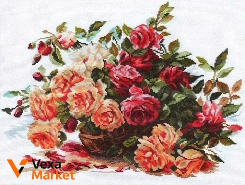 Набір для вишивання хрестиком Classic Design 8360 "Королівські троянди"