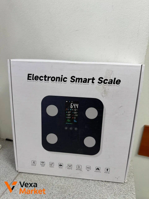Смарт ваги Electronic Smart Scale темно-сині