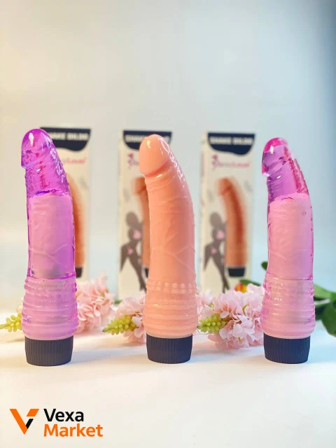 Реалістичний вібратор SexyLover 20 см з USB-зарядкою