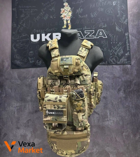 Yakeda K7 Lusion Cobra System тактичний жилет Multicam / Піксель
