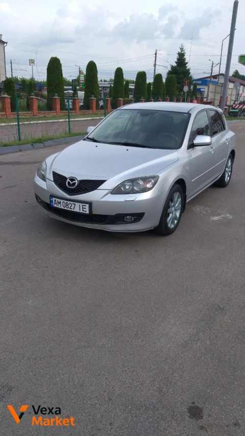 Mazda 3 2008 1.6л Бензин Сірий