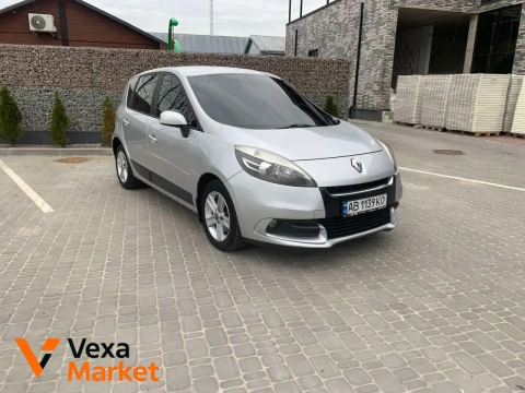 Renault Scenic 2012 Дизель 1.5 л. Сірий