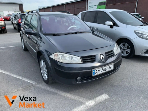 Renault Megane 2004 Дизель 1.9л Сірий