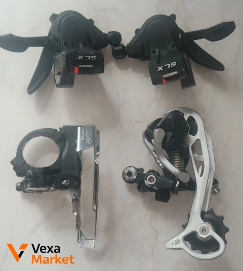 Групсет Shimano Deore SLX/XT 3/9 б/в