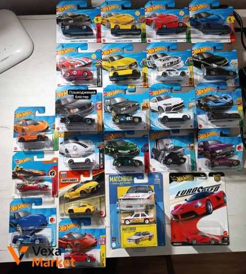 Колекційні моделі автомобілів Hot Wheels, Matchbox