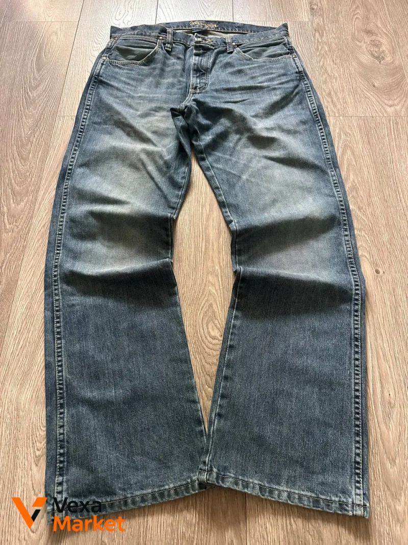 Wrangler bootcut штаны мужские размер 44 — фото 3