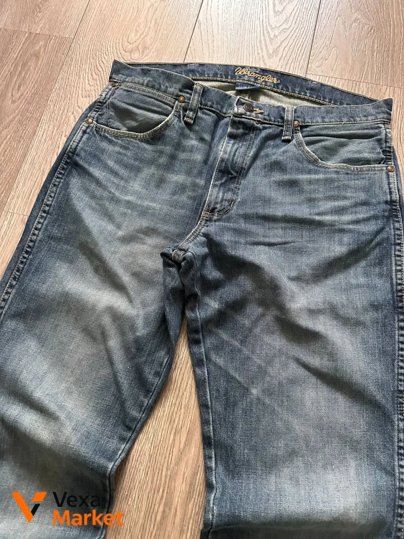 Wrangler bootcut штаны мужские размер 44 — фото 4