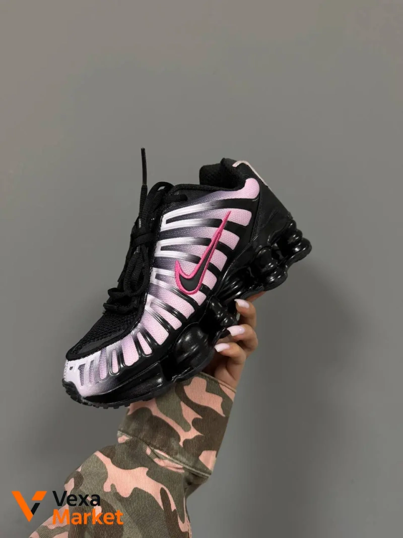 Nike Shox TL Black / Pink — фото 4