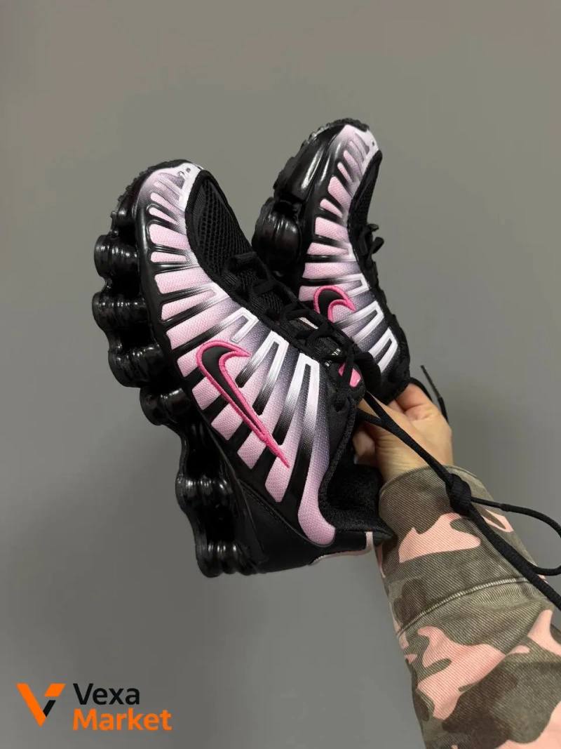 Nike Shox TL Black / Pink — фото 8