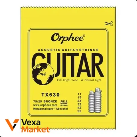 Струны для акустической гитары Orphee TX630
