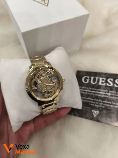 Guess Жіночі кварцові годинники сталевий браслет WR30