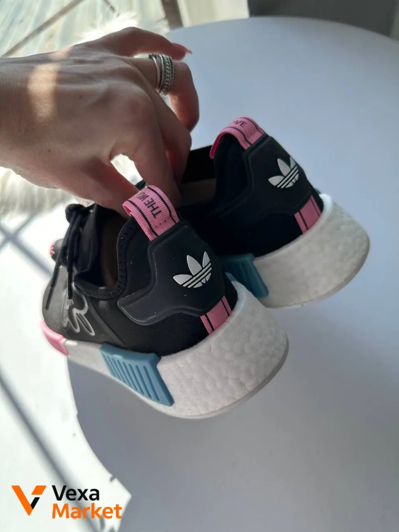 Кросівки Adidas NMD R1 текстильні, м'яка підошва, розмір 43.5 — фото 3