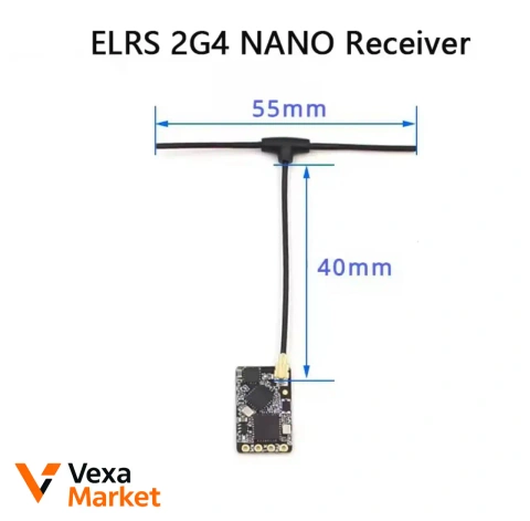 Приймач ELRS 2.4G Nano Receiver BETAFPV