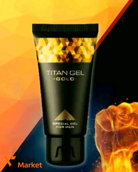 Збуджуючий гель-лубрикант для чоловіків Titan Gel Gold